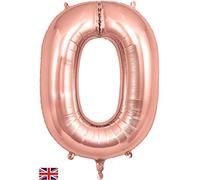 OAKTREE UK 603509 Oaktree 34" Number 0 Rose Gold