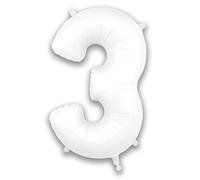 Oaktree 34" Number 3 Matte White