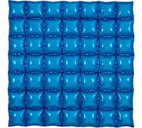 Oaktree 36" Blue 7x7 Waffle Foil Balloon Packaged