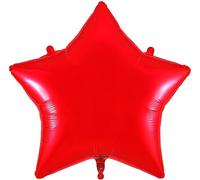 Oaktree 36" Red Star Packaged Balloon