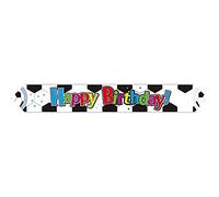 OakTree 9ft Banner Football Birthday,White