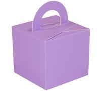 Oaktree Lilac/Lavender Balloon Weights/Favour/Gift Boxes (20 Pack)
