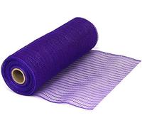 Oaktree Metallic Deco Mesh, Purple, Medium