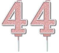 Oaktree Sparkling Fizz No.4 Candle 7.5cm Rose Gold (Pack of 2)