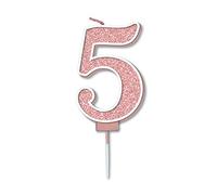 Oaktree Sparkling Fizz No.5 Candle 7.5cm Rose Gold