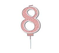 Oaktree Sparkling Fizz No.8 Candle 7.5cm Rose Gold