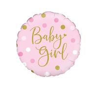 OAKTREE UK 228106 Oaktree 18" Sparkling Baby Girl Dots Holographic