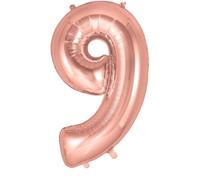 OAKTREE UK 603592 Oaktree 34" Number 9 Rose Gold
