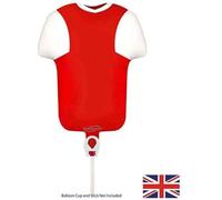 Oaktree UK 610101 Oaktree Mini Shape 11" Sports Shirt Red/White Metallic (for Air) Packaged