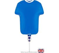 Oaktree UK 610156 Oaktree Mini Shape 11" Sports Shirt Blue Metallic (for Air) Packaged