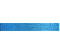 Oaktree UK Eleganza Sparkle Wired Edge Ribbon 63mm x 9.1m Aqua Blue No.26, 653344