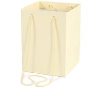 Oaktree UK Hand Tie Bag, Ivory, 18cm x 18cm x 25cm
