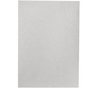 Oakwood Archer A4 Low-Shed Glitter Card-10 Sheets, Card, Silver, 0.1 x 21 x 29.5 cm AC1001S