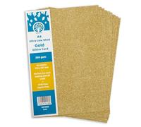 Oakwood Archer A4 Low Shed Glitter Card-Gold