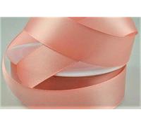 Oakwood Archer Double Faced Satin Ribbon, Rose Gold, 15mm x 25m
