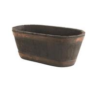 Oakwood Barrel Trough Planter