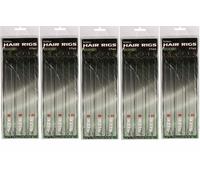 OAKWOOD Carp Barbless Braided Hair Rigs sizes 6,8,10 x 30 Rigs