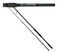 OAKWOOD Carp Stalker Fishing Rod, 6FT 2 Piece, Black