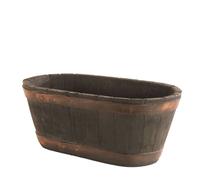Oakwood Garden Trough Planter by Strata - 25 x 34cm