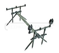 Oakwood Specimen Carp Goal Post Rod Pod & 2 Bite Alarms Angling Carp Fishing Pod