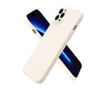 oakxco for iPhone 13 Pro Max Case Silicone, Ultra Slim Thin Phone Case for Women Girls, Plain Solid Color Minimalist Aesthetic Cute Girly Design, Soft Rubber Gel TPU with Camera Cover, Beige Stone