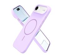 oakxco for iPhone 17 Air Case Silicone Mag Safe, Magnetic Slim Thin Phone Case Compatible with Magsafe Wireless Charging, Cute Girly Aesthetic Soft Rubber Gel Safecase for Women Girls, Purple
