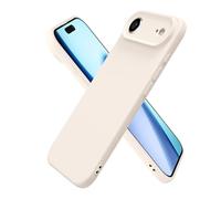 oakxco for iPhone 17 Air Case Silicone, Ultra Slim Thin Phone Case for Women Girls, Plain Solid Color Minimalist Aesthetic Cute Girly Design, Soft Rubber Gel TPU with Camera Cover, Beige Stone