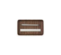 Oakywood Handcrafted wooden Catchall tray - Wooden desk organiser - Made in the EU - Natural wood desktop storage - Customizable in 3 Sizes - Natural Walnut - 20x12 cm (7.9"x4.7")