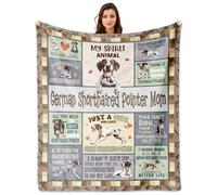 OAKZIUE German Shorthaired Pointer Gifts, German Shorthaired Pointer Blankets 60''x50'', German Shorthaired Pointers Gifts for Women Owners Lovers Woman Decorations Blanket for Christmas Mothers Day