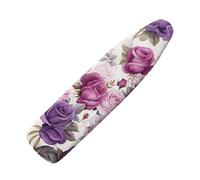 Oamsistay Purple Rose Ironing Board Cover Pretective Covers 15 x 54 Heavy Duty Iron Board Covers Standard Size Padding Decorative Covers for Most Iron Boards Ironing Pad Cover
