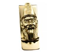 OAOAO Brass Money Clip for Men, Creative Birthday Cash Holder Gift, 1 Pcs