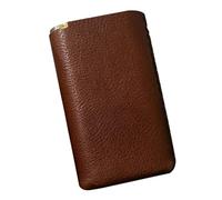 OAOAO Portable Leather Cigarette Case, Holds 12 Cigarettes, Unisex Size 9x5.5x2.3cm, 1 Pcs(Brown 3)
