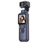 Oaqmvgin 4K Ultra HD WiFi Action Camera with 64MP Pro Sensor and Remote Kit | 4K Ultra HD camera with 64MP Pro Sensor and remote kit, ideal for action, bike rides, and quick WiFi sharing easily