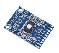 Oaqmvgin Amplifier Digital 2x50W Class D for 4-8ohm Speakers 12-24V Slim