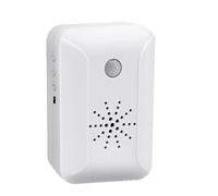 Oaqmvgin Audio Player Infrared Motion Sensor with Voice Activated for Shops | Memory 32 Mbit (4 MBytes) expandable to 16 MBytes; micro-USB, adjustable volume, and audio selection supported.