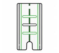 Oaqmvgin Golf Putting Alignment Mirror Visual Eye Line for Indoor Practice | Sturdy acrylic resists breakage during frequent practice, making it a swing trainer for home or range.