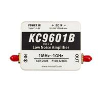 Oaqmvgin Low Noise Amplifier Module 1MHz-1000MHz 21dB Gain for Dense | Full 1MHz-1000MHz coverage with rugged -40 to 60 C operation and dual power options USB or 7-24V DC for field use.