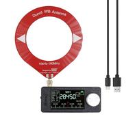 Oaqmvgin Radio Portable All-Band Receiver Loop Antenna AM FM HF SW MW VHF | Long-lasting 800mAh battery powers 10+ hours of listening while the 1.9-Inch IPS display keeps tuning accessible.