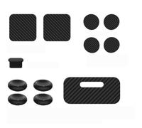 Oaqmvgin Steam Controller 2 12-in-1 Protective Kit Silicone Caps Dust Plugs | Adhesive stickers shield the controller from scratches and fingerprints while keeping buttons and sensors accessible.