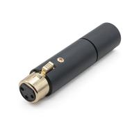 Oaqmvgin XLR Cable Tester for Live Venues and Recording Studios Portable | Includes metal body, 1 XLR tester unit, remote end testing, and phantom power compatibility for snakes.