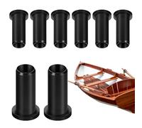 Oar Lock Socket Insert - Nylon Sleeve for, Oar Protector Wood, Oars Long Lasting | Oarlock Bushing, Easy to Roll-On Prevent Wear Tear Marine Boat Rowing Paddle Bushing Heavy Guard Shaft Row