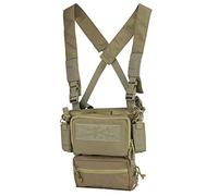 OAREA Hunting Tactical Vest Magazine Pouch Modular Chest Rig Set Drop Pouch 3PCS Mag Insert Set