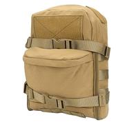 OAREA Mini Hydration Bag Tactical Backpack Water Bladder Zipper Pouch Hunting Pack for Tactical Vest(CB)