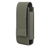 OAREA Tactical Pouch MOLLE Mounting 9mm Magazine Storage Pack Belt Mag Bag Toolkit Flashlight Holder(OD)