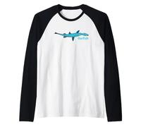 Oarfish Doomsday Fish Deep Sea Regalecidae Raglan Baseball Tee