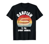 Oarfish is My Spirit Animal Retro Sunset Creature T-Shirt