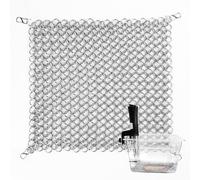 OARSE Sous Vide Accessory, Stainless Steel Weight Sinker Cooking Mesh Net, 4 Clips - Prevents Undercooked Food, Even Cooking, Wide Range of Uses