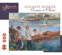Oarsmen at Chatou Auguste Renoir 500-Piece Jigsaw Puzzle by Pomegranate NEW Ot