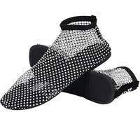 Oartway Ultra Comfortable Shiny gem mesh Flats Shiny gem mesh Flats, Ultra Comfortable Shiny gem mesh Flats, Black, 8 UK