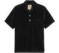 OAS Company Velour Shirt - Nearly Black - 7011-02 BLK VELOR SHIRT Col